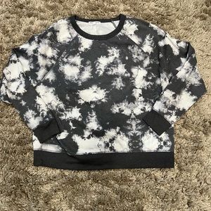 Womens tie dye sweatshirt.